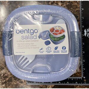 Bentgo Salad 54 Oz BPA-Free On-The-Go Salad Container W/ Tray & Utensils